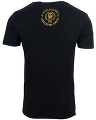 AFFLICTION SNAKE EYES Men’s T-shirt BLACK Biker MMA