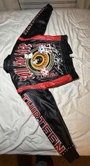Bought from BoohooMAN. Only worn twice because it is too small ,Excellent.