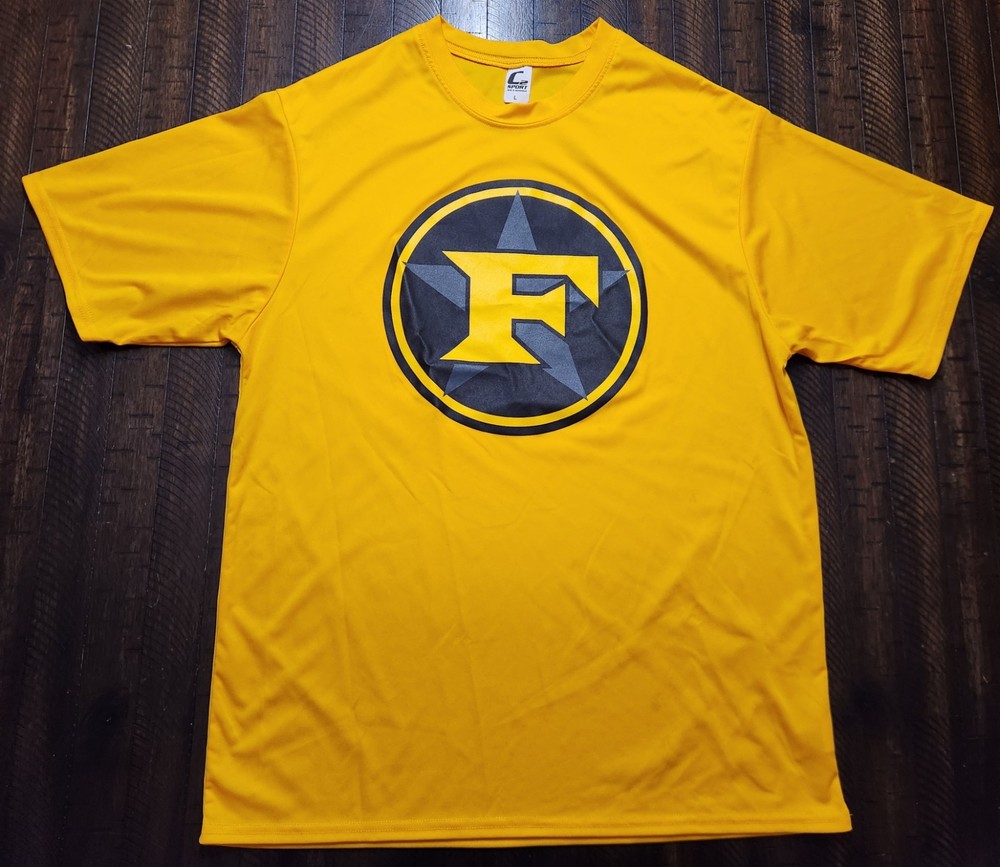 C2 Sport Five Star Mafia Shirt Mens Large Yellow