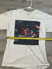 SS22 SUPREME GAS ALWAYS OPEN BOX LOGO TEE T SHIRT WHITE SZ Medium