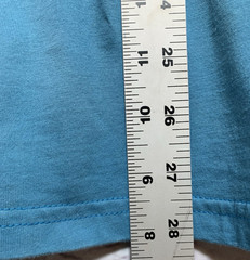 The Southern Shirt Company Men’s Size Med Blue T-Shirt With Front Pocket Unisex.