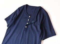 visvim Henley Neck T-Shirt Size 2 Made In Japan
