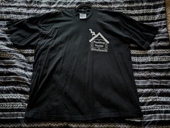 Online Ceramics Reading House XXL Black Heavy Weight Shirt Haunted Wagon