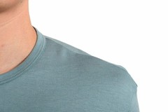 Emporio Armani Men’s Light Blue Crewneck Short Sleeve T-Shirt US S IT 48 EU M