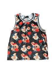 Men’s No Boundaries Tank Top Brand New Never Worn Roses And Skulls Design Sz XL