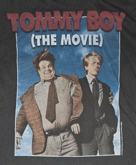 Abercrombie & Fitch Vintage Movie Tommy Boy T-shirt Faded Black Size M Relaxed