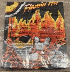 NWT Cheetos Flamin’ Hot T-Shirt Washed Black Size Men’s Medium FREE SHIPPING!