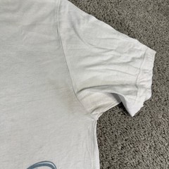DWNTWN Express Shirt Mens Large White Blue Graphic Ascendance Luster Tattoo Tee