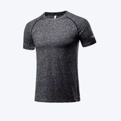 Summer Quick Drying T-shirt Men’s High Thin Breathable Short Sleeve Fitness