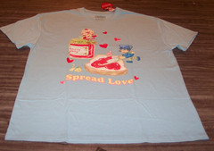 Vintage Style STRAWBERRY SHORTCAKE Spread Love T-Shirt MENS XL NEW w/ TAG