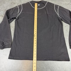 Kuhl T Shirt Mens Medium Gray Outdoors Stretch Flaws Preowned