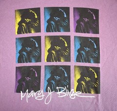 Unisex Old Navy Mary J. Blige Oversized Vintage Gender-Neutral Graphic T-Shirt