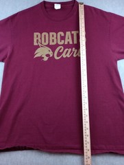 Texas State University Bobcats T Shirt Adults XL Maroon Bobcats Care