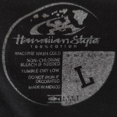 HawAhi Poke T Shirt Mens Size Large Black Hawaiian Style Travel Destination Tee