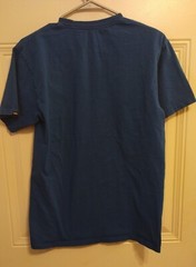 VANS X Stranger Things Demogorgon Shirt Medium Netflix Upside Down Blue BG11