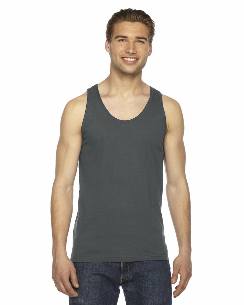 American Apparel Unisex Fine Jersey Sleeveless Tank 2408W XS-2XL