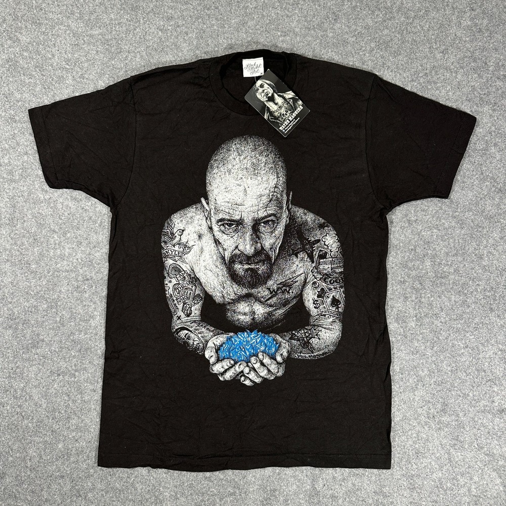 NWT Breaking Bad Walter White Shirt Black Market Art Wayne Maguire – Size Large