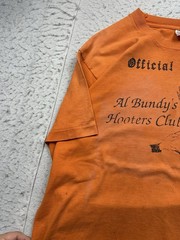 Vintage Men’s Married With Children Al Bundy’s Hooters Bar Pinup Shirt 80s L USA