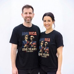 250 Years America Anniversary 250th Funny Trump Washington Unisex T-Shirt