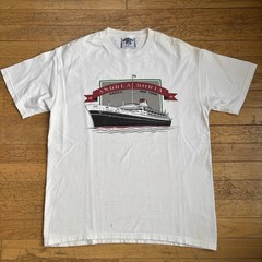 Vintage Andrea Doria Ship Shirt Genoa New York 90s Size Medium