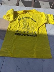THE RIDERS UNION T-Shirt Anti-Fascist Political Activist Tee size XL gd2