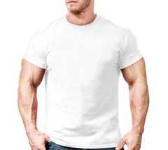 Men’s Gym Bodybuilding Fitness Cotton Clothing Muscle Muscle T-shirt Tee Vest