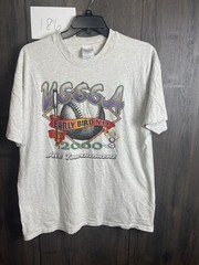 Vintage USSSA Early Bird NIT Baseball Tournament T-Shirt Adult XL Gray