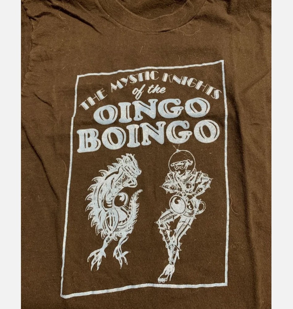 The Mystic Knight Of The Oingo Boingo Brown T-Shirt Cotton