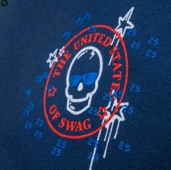 Swag The United States of Swag Tshirt Navy