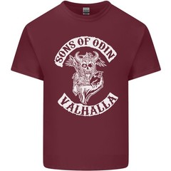 Son of Odin Valhalla Viking Norse Mythology Mens Light Cotton T-Shirt