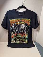 Rob Zombie T-shirt 2023 Freaks on Parade Concert Tour Double Sided Medium