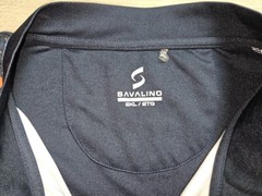 Savalino Quarter Zip Multi Color Graphics Bowling Shirt Size 2XL Geometric Tenni