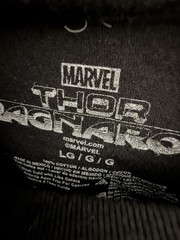 MARVEL GRANDMASTER THOR RAGNAROCK HERO SUPERHERO T SHIRT Mens L Jeff Goldblum