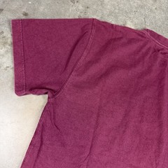 Dickies Skateboard T Shirt Mens Large Burgandy Pocket Grunge Preowned