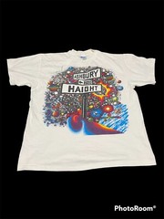 Vintage 90s Haight & Ashbury San Francisco Tye Dye T Shirt Grateful Dead Sz L