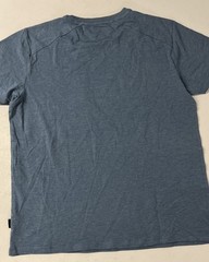 KENNETH COLE Men’s Organic Cotton Blend Crewneck T-Shirt XL BLUE Comfort Stretch