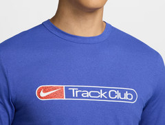 Nike Men’s Dri-FIT UV Short-Sleeve Running Top FZ0290-490 Astronomy Blue Size M