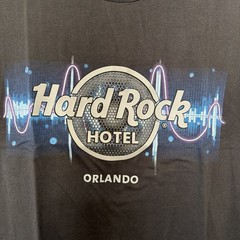 Hard Rock Cafe T Shirt Adult Med Black Orlando Florida Surf Beach Brand New Tags