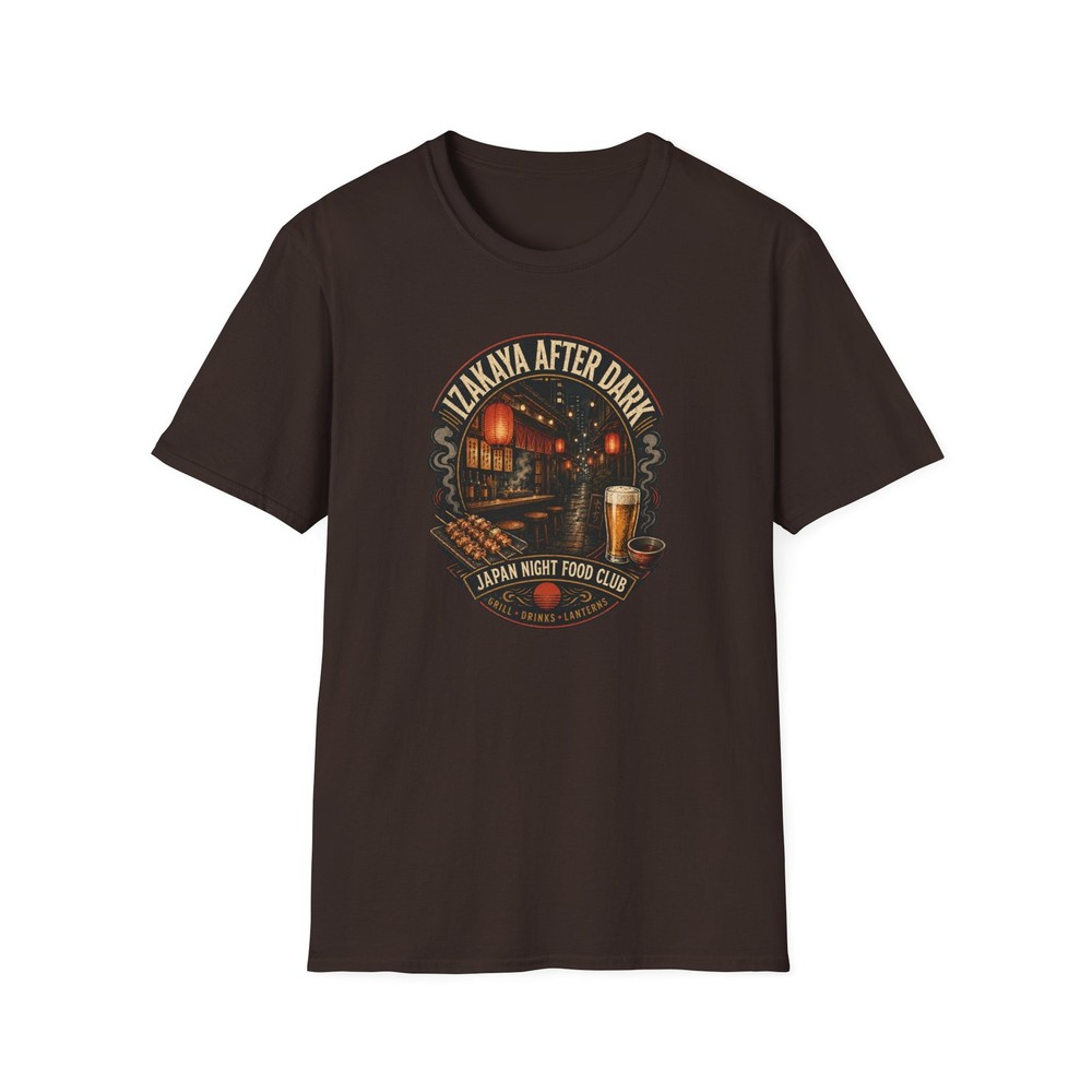Japanese Izakaya T-Shirt Tokyo Food Streetwear Graphic Tee Anime Bar Gift