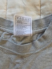 Vintage Y2K Jumpman Air Jordan T-Shirt Men’s Double Sided 2000s Nike Large Gray