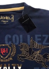 Men’s Bucheli Cotton T Shirt,Italian Style,Slim Fit,Stretch M…..A10.A