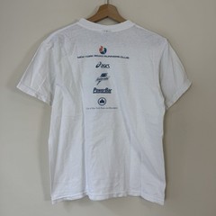 Vintage New York City Marathon Engine Running 2000 White Tee Shirt – Medium