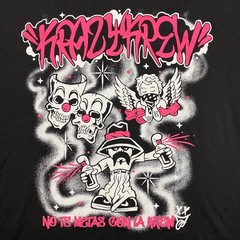Boxset Krazy Krew T-Shirt Mens XL Black Pink Chicano Graphic Tee