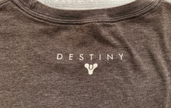 Destiny Video Game Promo Shirt Mens 2XL Bungie Earth Brown Tee Short Sleeve