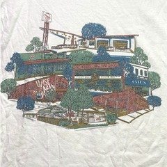 Winston-Salem NC Brewery Shirt Mens Large Art Deco AOP Grunge Streetwear
