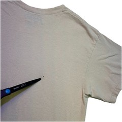 Men’s Popular Poison “Trippy” Melting Smiley Face Graphic T-Shirt – Tan – Size M