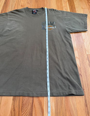 Harley Davidson I Rode The Dragon T Shirt Size Large Gray Smokey Mountain TN 07