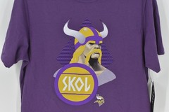 Men’s 47 Brand Minnesota Vikings Skol T-Shirt in Purple Size Extra Large