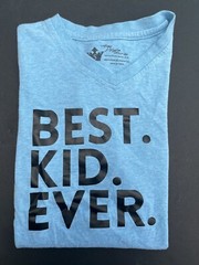 Best Kid Ever Tshirt – Size 5 Boys – Littlest Prince Couture