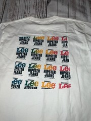 NWT Lee men t-shirt size XL Cream (040)